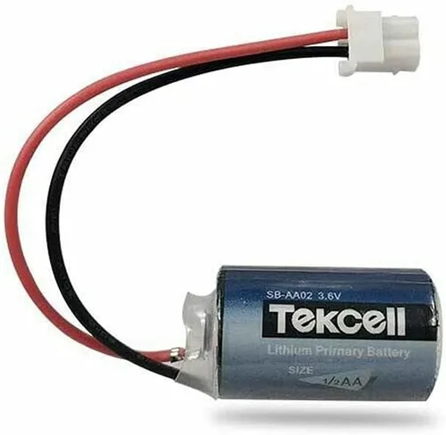 Miniatura 2 de Paquete de 5 baterías de litio de 3.6 V 1200 mAh SB-AA02 para Tekcell SB-AA02 3.6 V 1/2AA batería de litio con enchufe
