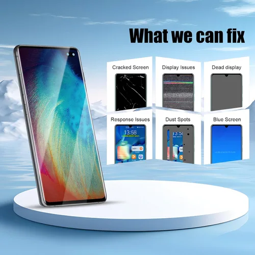 Miniatura 5 de Para Samsung S10 Plus Reemplazo de pantalla con marco para Samsung Galaxy S10+ Plus Reemplazo de pantalla G975f G975u G975w Pantalla LCD Pantalla