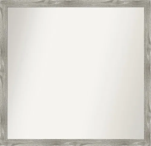 Miniatura 488 de Amanti Art Espejo personalizado, espejo de baño gris plomo a rayas, espejo de pared o espejo de tocador de baño sobre el fregadero