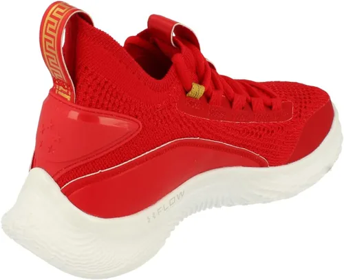 Miniatura 3 de Under Armour Curry 8 CNY GS Tenis de baloncesto 3024036, Estampado en negro