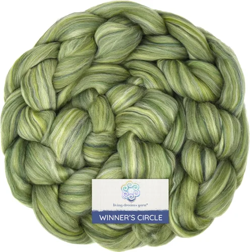 Miniatura 20 de Winner's Circle - Fibra merino superfina para hilar y fieltro. Mezcla superior peinada súper suave en impresionantes mezclas de colores, especias