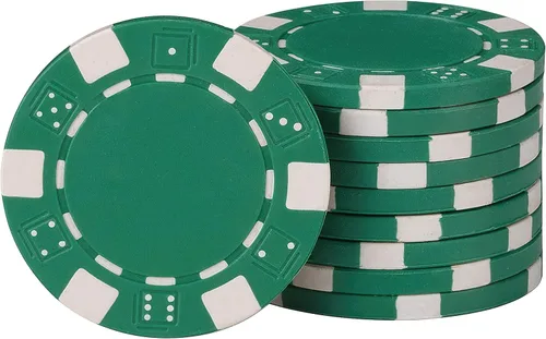 Miniatura 8 de 11.5 Gram Bulk Chip Accessories, 10 Pcs Professional Poker Chip, Casino Poker Chips,Clay Composite Casino Poker Chips for Casino Card Games Texas