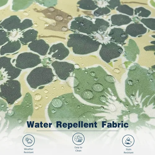Miniatura 219 de Juego de 2 almohadas para exteriores de 16 x 16 pulgadas, repelentes al agua con interiores, para muebles de patio, hogar, jardín, geometría bohemia