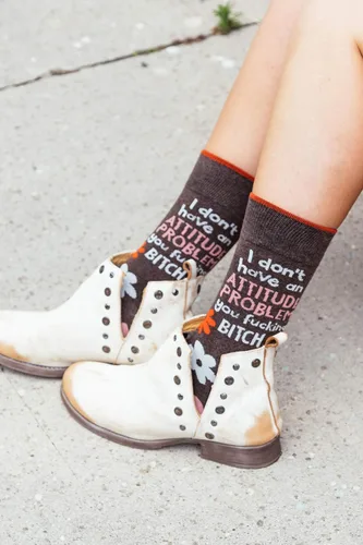Miniatura 5 de FUNATIC - Calcetines divertidos, locos e inapropiados, regalos novedosos para mujeres, hombres, adolescentes, talla única