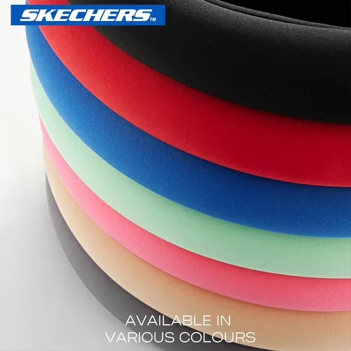 Miniatura 7 de Skechers - Funda para volante de automóvil con espuma viscoelástica, funda antideslizante para volante de 14.5-15 pulgadas, diseño cómodo y seguro