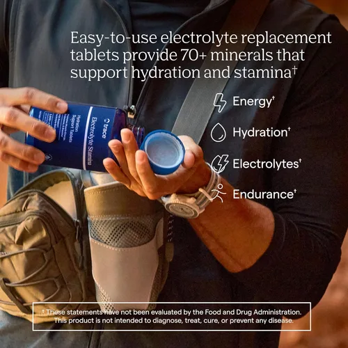 Miniatura 2 de Trace Minerals - Suplemento de hidratación diaria para equilibrio electrolítico, apoyo energético, espectro completo de minerales iónicos, vegano