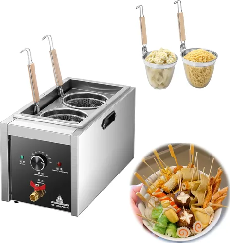 Cocina comercial para pastas, olla eléctrica para albóndigas de macarrones y verduras, máquina de cocinar fideos, máquina de caldera, máquina de