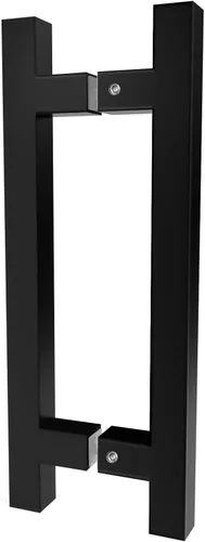 Miniatura 9 de CKB Manija de puerta de ducha con forma de escalera de 8 pulgadas compatible con puerta de vidrio de 1/4 a 1/2 pulgadas de grosor para puertas