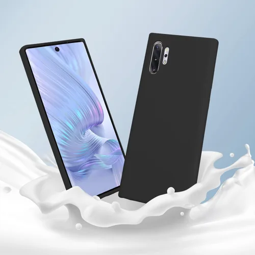 Miniatura 4 de Funda para Galaxy Note 10 Plus, silicona líquida, delgada, suave, TPU, protección de cuerpo completo, a prueba de golpes, para Galaxy Note 10 Plus