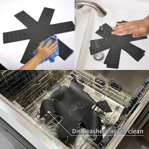 Miniatura 6 de Protectores de ollas y sartenes para apilar, separadores de ollas, protectores de utensilios de cocina, paquete de 3, separadores antideslizantes