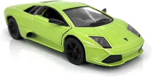 Miniatura 9 de Lamborghini Murcielago LP640 de metal fundido a presión, 5 pulgadas, escala 1/36, con acción Pull Back and Go