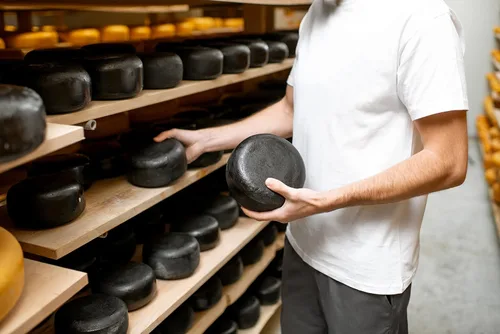 Miniatura 5 de Carmel Cera de queso, negra (1 libra), cera de grado alimenticio para proteger el queso, cuentas de cera para fabricantes de queso