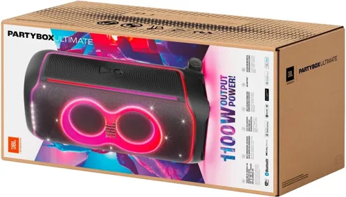 Miniatura 9 de JBL Partybox Ultimate - Altavoz multiusos para fiestas, con conectividad Wi-Fi y Bluetooth, inalámbrico, espectáculo de luces, IPX4 resistente a