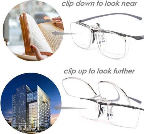 Miniatura 2 de LUFF Gafas de lectura Clip Anti-luz azul Lupa Portátil Clips