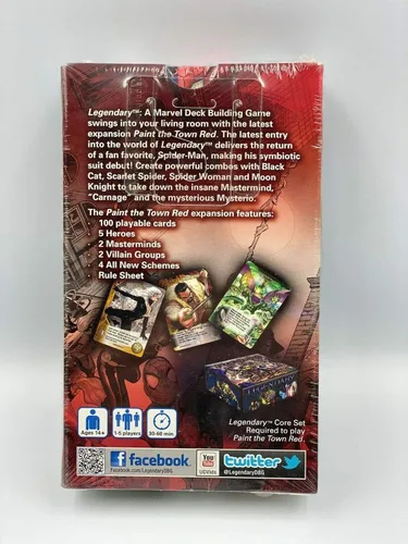 Miniatura 3 de Legendary: Una Marvel Deck Building Game – Pintura la ciudad roja, Expansión