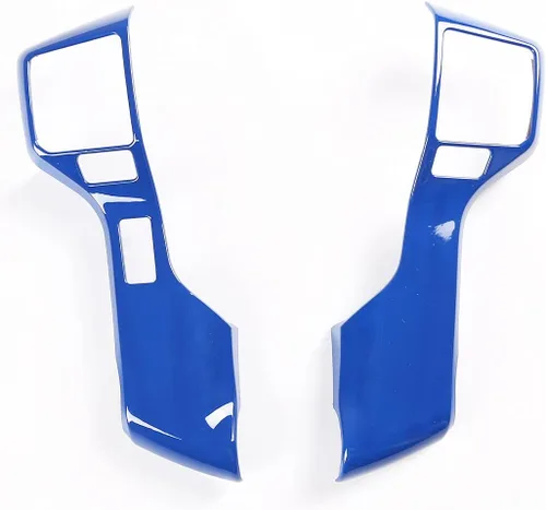 Miniatura 3 de Molduras Cromadas para Volante de Automóvil Cubiertas Adhesivos Calcomanías Compatible con Toyota Tundra 2014-2021 Tacoma 2016-2022 ABS Accesorios