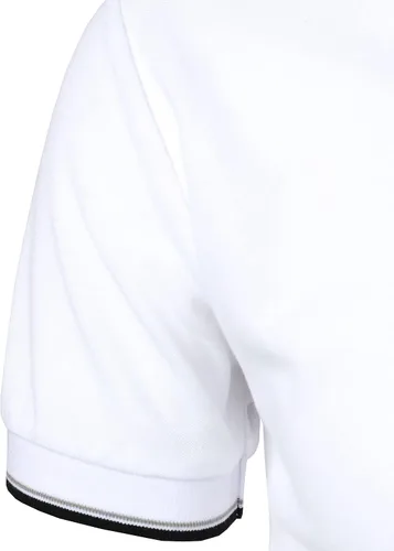 Miniatura 4 de HOOD CREW Polo para hombre, diseño básico, informal, con cuello en V