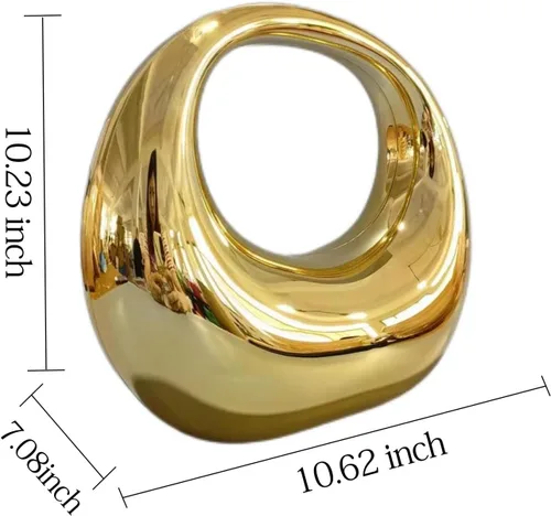 Miniatura 9 de YYW Bolso de noche de acrílico bolso de noche transparente único con forma de luna