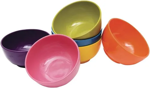 Miniatura 4 de French Bull Mini Cuencos de Melamina, Juego de 6 Piezas, Cuenco Pequeño para Servir – Aperitivos, Condimentos, Salsas, Postres, Helado – A Prueba