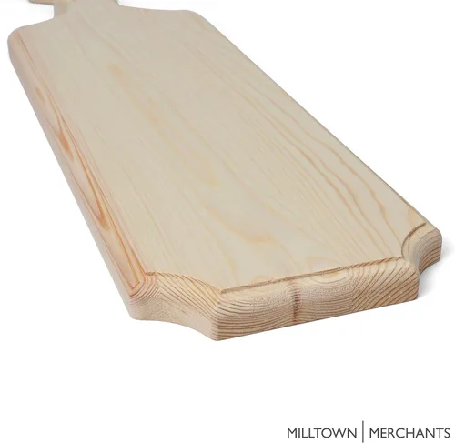 Miniatura 5 de Milltown Merchants Pádel griego oficial - Paleta de madera maciza de pino macizo de 22" para fraternidad/hermandad de mujeres - 1 paleta