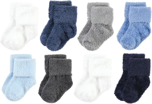 Miniatura 14 de Hudson Baby - Calcetines de algodón para bebés recién nacidos y Terry para niñas bebés
