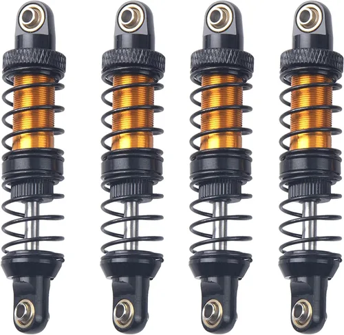 4 piezas ShareGoo Amortiguador de Metal 70/80/90/100/110/120mm Compatible con Tamiya CC01 Traxxas TRX4 Axial SCX10 D90 D110 RR10 1/10 RC Crawler Car