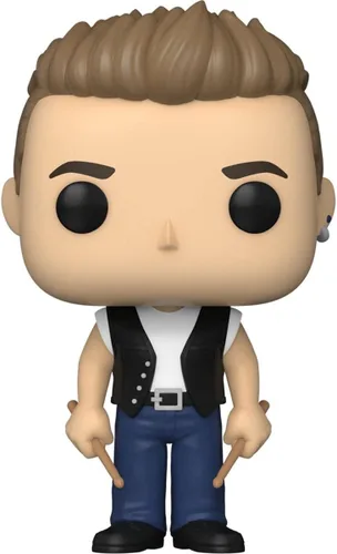 Miniatura 5 de POP Rocks: U2, ZooTV - Figura de vinilo de Larry Mullen Funko (paquete con funda protectora de caja compatible), multicolor, 3.75 pulgadas