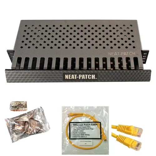 Miniatura 19 de Neat Patch MINI 1U Unidad de gestión de cables de bajo perfil