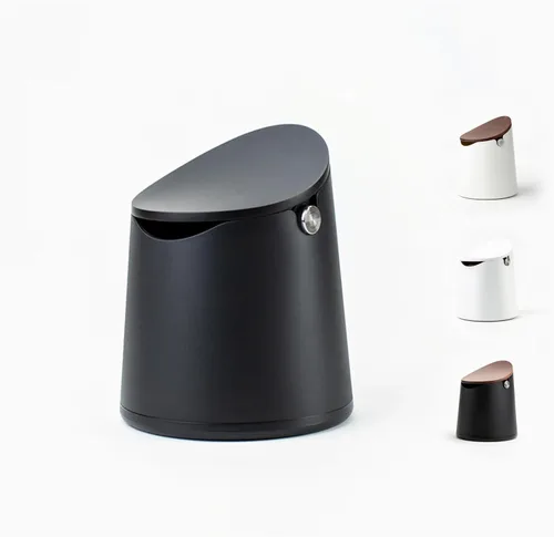 Crema Coffee Products Caja Golpeadora Arc | Capacidad para 12–16 pastillas de espresso | Construcción duradera resistente a las manchas con base