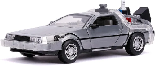 Miniatura 2 de Jada - Vehículo de recogida DLorean Regreso al Futuro, Puertas Abiertas, Modo Planeador, Escala 1:24 (253255021)