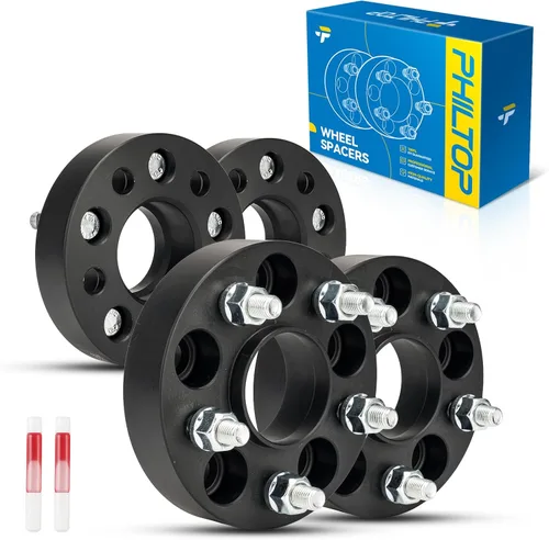 Miniatura 44 de PHILTOP Espaciador de rueda de 4 x 4 de 2 pulgadas, espaciadores de rueda centrados en las lengüetas para Polaris Trail Boss 330 2003-2013, Trail