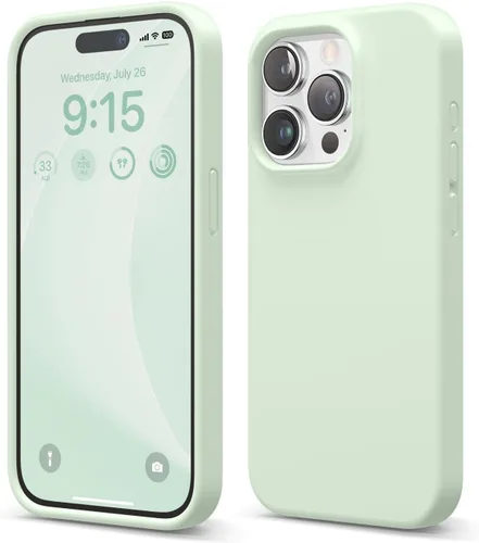 Miniatura 30 de elago Compatible con Funda para iPhone 15 Pro, Funda de Silicona Líquida, Cubierta Protectora de Cuerpo Completo, Resistente a Golpes, Funda Delgada