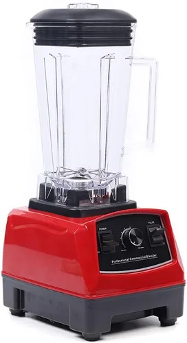 Miniatura 9 de Licuadora profesional, 2200W, 45000RPM, 2L/2000cc, negro, licuadora de batidos, grado comercial