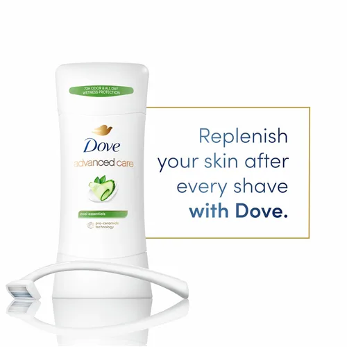 Miniatura 3 de Dove Advanced Care - Desodorante antitranspirante Cool Essentials, paquete de 4 unidades y Revive Twin Pack con control de olores de 72 horas