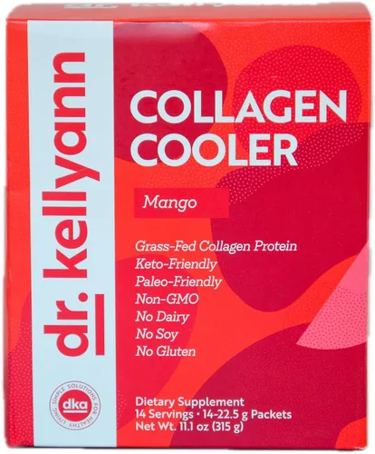 Miniatura 8 de Dr. Kellyann Enfriador de colágeno – Pina Colada tropical 0.55 oz de proteína de colágeno alimentada con pasto por porción Apto para dieta