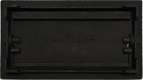 Miniatura 4 de Hi Flame Puerta de descarga de ceniza de chimenea de hierro fundido de fundición de arena recubierta