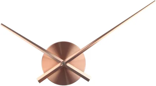 Timelike Agujas de reloj 3D grandes con mecanismo de cuarzo para reloj de pared decorativo para el hogar Cobre