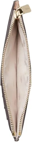 Miniatura 3 de Kate Spade - Cartera para mujer, diseño de oropel en caja, con purpurina, Oro Rosa, Tarjetero grande