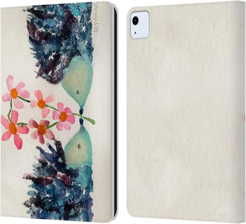 Miniatura 37 de Head Case Designs Wyanne - Funda de piel con licencia oficial de Wyanne Blue Watercolour Bear Animals 2, compatible con Apple iPad 10.2