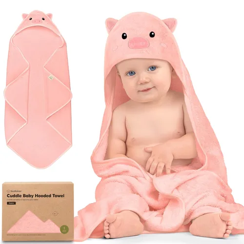 Miniatura 32 de KeaBabies Toalla de bebé con capucha para recién nacido, viscosa derivada de bambú, toallas de baño grandes con capucha para niños, niñas, niños