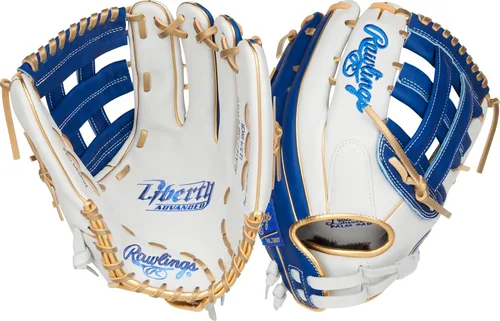 Miniatura 19 de Rawlings Guantes de sóftbol Liberty Advanced Color Series Fastpitch Tamaños 11.75 a 13 pulgadas Múltiples estilos