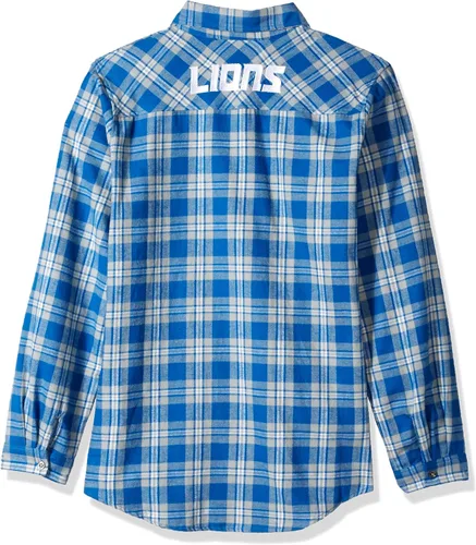 Miniatura 2 de FOCO NFL Womens 2016 Wordmark Basic Flannel Shirt