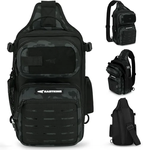 Miniatura 2 de KastKing BlowBak - Bolsa táctica para aparejos de pesca, mochila de pesca ligera, almacenamiento para equipo y equipo, regalo para hombres B