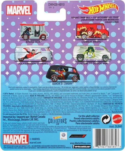 Miniatura 2 de Hot Wheels Vehículo de autobús Volkswagen T1 Panel