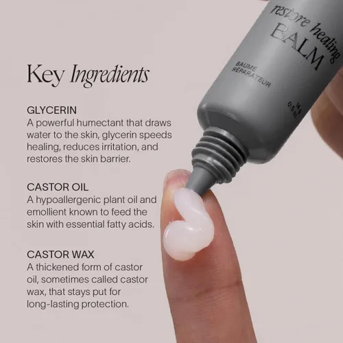 Miniatura 4 de Doctor Rogers Restore Bálsamo curativo. Ungüento curativo multiusos y gel de alivio hidratante, protege y alivia la piel lesionada, sensible y seca