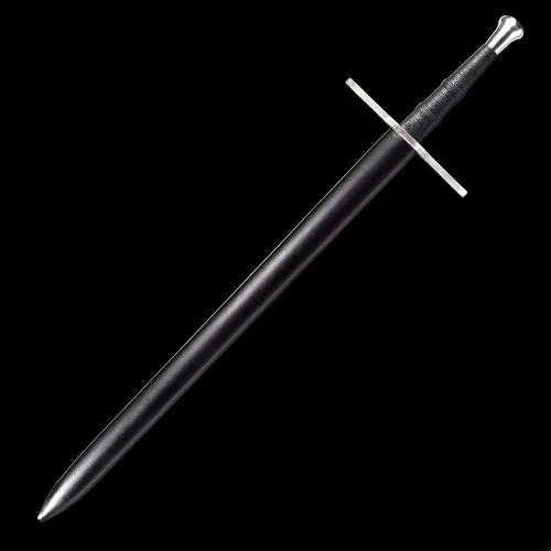 Miniatura 2 de YONG XIN SWORD - Espada, hecha a mano, práctica, acero al carbono 1095, espiga completa, afilada, vaina