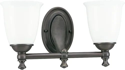 Miniatura 5 de Progress Lighting P3027-15 Victorian Bath & Vanity, 5-5/8 pulgadas de ancho x 8-1/2 pulgadas de alto, cromo Cromo pulido