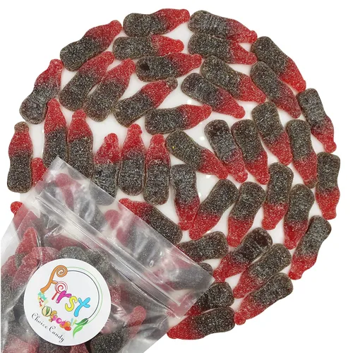 Miniatura 9 de FirstChoiceCandy Botellas de cola de gomitas (frambuesa azul agria, 2 libras (paquete de 1))