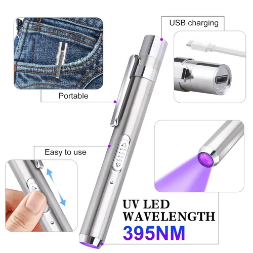 Miniatura 4 de Kit de resina UV con luz, pegamento UV de 2.16 oz para pegar y curar en cuestión de segundos – Linterna UV profesional para joyas, pegamento UV