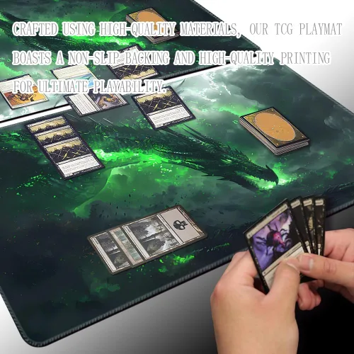 Miniatura 3 de Tapete de Juego de Mesa Premium de 24x14 pulgadas TCG Compatible con OCG CCG RPG MTG Tapetes de Juego, Alfombrilla de Ratón Tapete de Escritorio